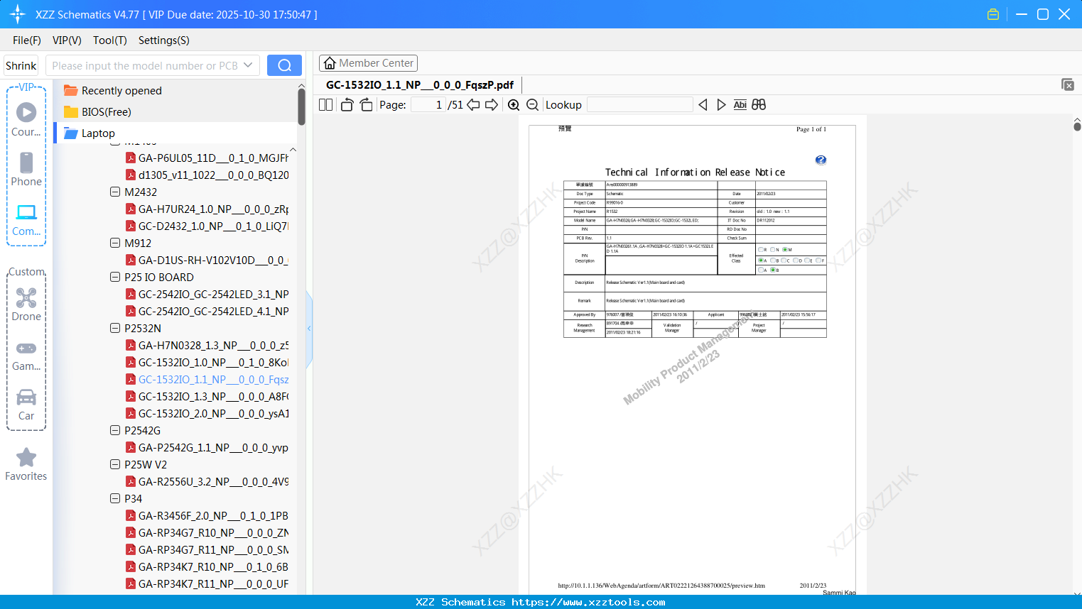 Laptop Gigabyte GC-1532IO_1.1_NP_0_0_0_FqszP